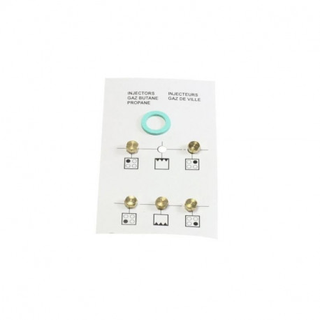 Kit injecteur butane cuisiniere Beko C00911438