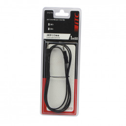 Cordon audio jack 3.5 m/m longueur 1.5m -jack m/ jack m Itc 301501