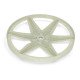 Poulie tambour lave-linge diam: 28 cm - axe: 16 mm 