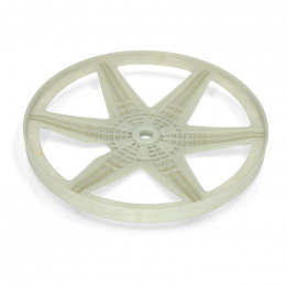Poulie tambour lave-linge diam: 28 cm - axe: 16 mm 