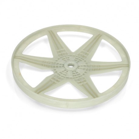 Poulie tambour lave-linge diam: 28 cm - axe: 16 mm 