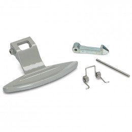 Kit poignee porte lave-linge - livre avec axe + crochet Lg 