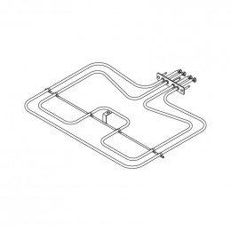 Resistance voute/grill pour four 800w 1650w cuisiniere Electrolux 858397012901 Resistance voute/grill pour four 800w 1650w cuisiniere Electrolux 858397012901